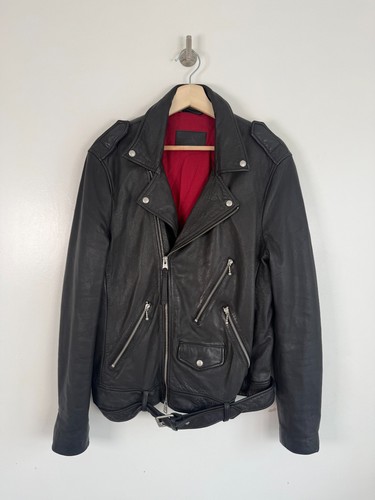 Giacca pelle all saints media - pelle,