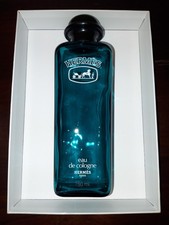 BOTTIGLIA MAGNUM HERMES in  VETRO VUOTA 750 ml ESPOSIZIONE COLLEZIONISMO