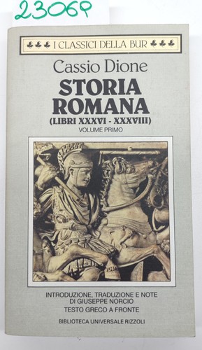Cassio dione storia romana - cassio,