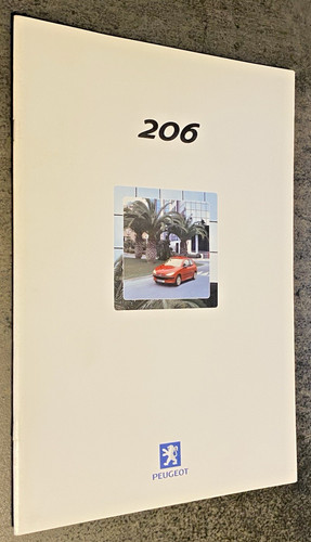 Brochure vente peugeot 206 - ,