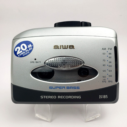 Vtg aiwa js185 portable - aiwa,