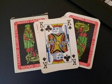 vecchie CARTE DA GIOCO POKER