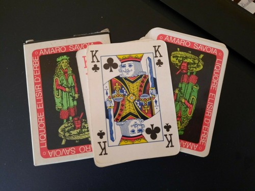 Vecchie carte gioco poker - carte,