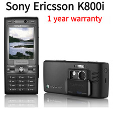 Sony Ericsson K800i 3G GSM 3,15MP fotocamera Bluetooth FM telefono sbloccato originale