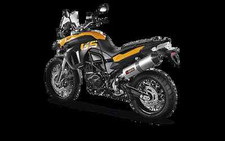 S-B8SO2-HBLT SCARICO AKRAPOVIC TITANIO BMW F800 ADVENTURE GS 08-16