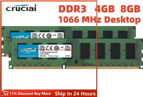 Crucial gb ddr3 - 4,