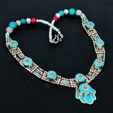 Collana etnica tibetana in