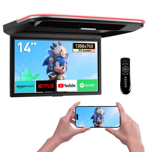 Monitor ribaltabile auto - , 14"