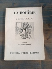 LA BOHÈME LIBRETTO DI GIACOSA