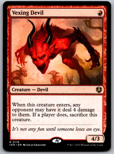 Vexing devil 178 innistrad - vexing, r