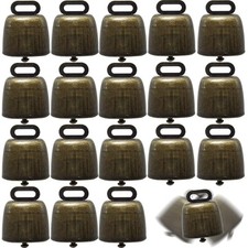 Paquete de 18 campanas de cobre para pastoreo de ovejas y caballos
