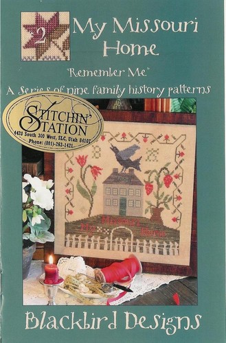 Missouri home cross stitch - my,