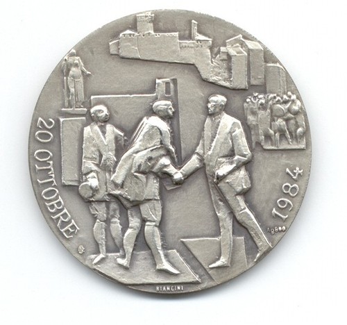 San marino 1984 medaglia - san,