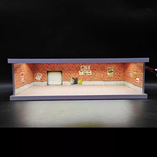 Diorama auto garage - diorama,