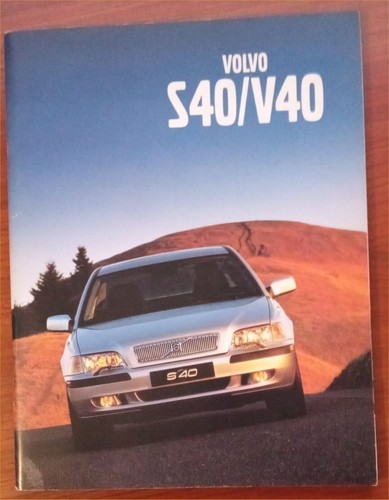 Depliant brochure volvo s40 - depliant,