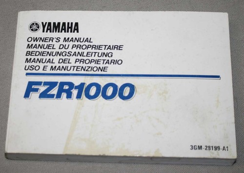 Yamaha fzr1000 3gm - yamaha, 1990