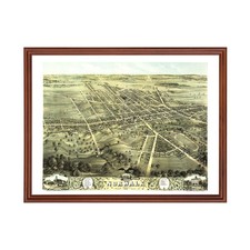 Vecchia mappa norwalk oh - di,