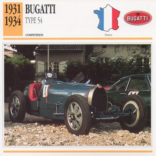 1931 1934 bugatti - type, 54