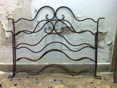 Letto ferro battuto singola - letto, in
