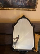 Specchio antico con cornice in