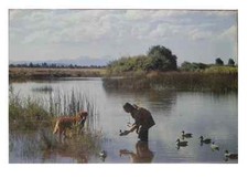 Quadro Scena di Caccia 32