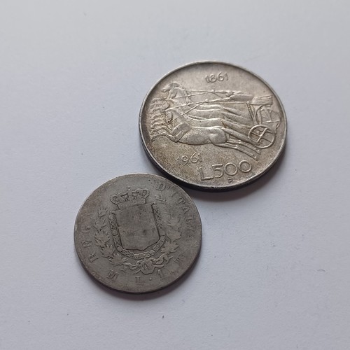 Monete italiane silver 500 - monete,