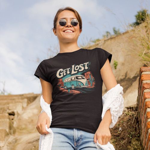 Shirt donna get lost - donna,
