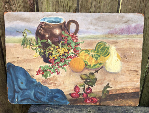 Quadro natura morta vintage