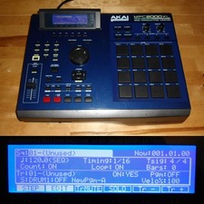 Akai MPC 2000XL Blue w/Custom