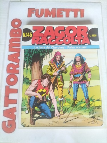 Raccolta zagor 145 bonelli - raccolta,