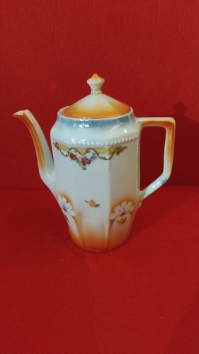 Caffettiera vintage porcellana - vintage,