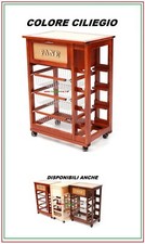 CARRELLO LEGNO CILIEGIO
