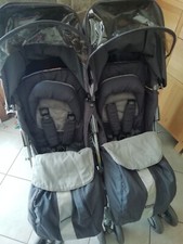 passeggino gemellare usato Maclaren twin techno