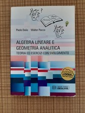 Algebra lineare e geometria