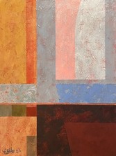 Quadro geometrico astratto.