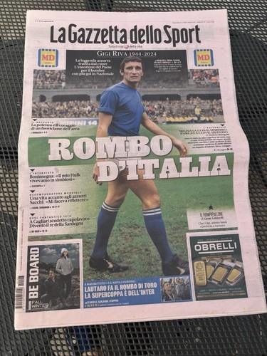Giornale calcio gennaio - calcio, 23
