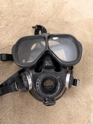 Maschera subacquea completa