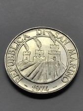 1974 San Marino 10 Lire BU