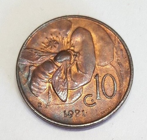Centesimi ape 1921 - ,