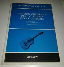 FERDINANDO CARULLI METODO COMPLETO PER LO STUDIO DELLA CHITARRA PARTE PRIMA 
