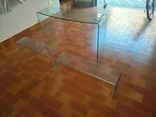 consolle ingresso +  2 mensole in vetro temperato