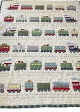 Trapunta treno bambini fienile