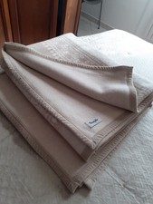 Coperta Matrimoniale Marzotto Double Face 100% Lana 250x220 Cm