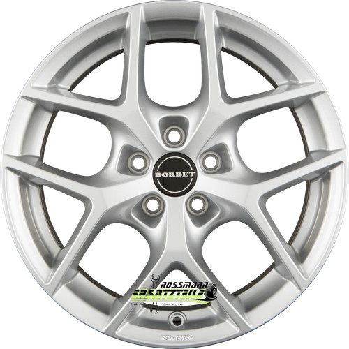Borbet cristallo argento - 4x,