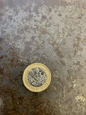 moneta rara One Pound sterlina