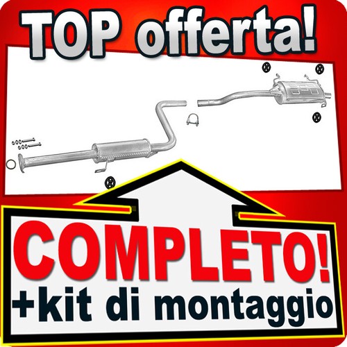 Scarico completo per suzuki - completo,