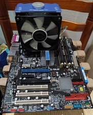 MAINBOARD ASUS P5WD2-E PREMIUM+INTEL CPU P4+2GB RAM+ALIMENTATORE FUNZIONANTE!!