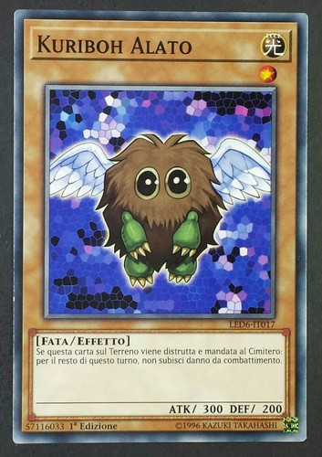 Kuriboh alato italiano - kuriboh, in