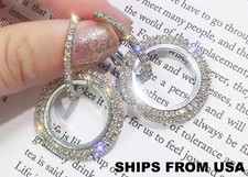 Orecchini a cerchio in argento