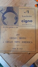 Lucchetto originale " CIGNO " per bicicletta america anni 60 d'epoca